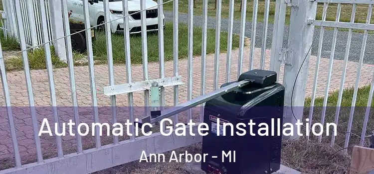 Automatic Gate Installation Ann Arbor - MI