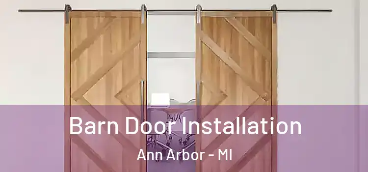Barn Door Installation Ann Arbor - MI