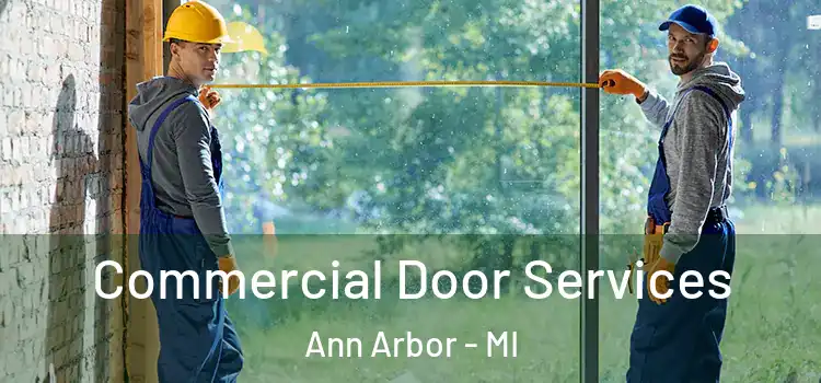 Commercial Door Services Ann Arbor - MI