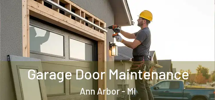 Garage Door Maintenance Ann Arbor - MI