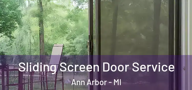 Sliding Screen Door Service Ann Arbor - MI